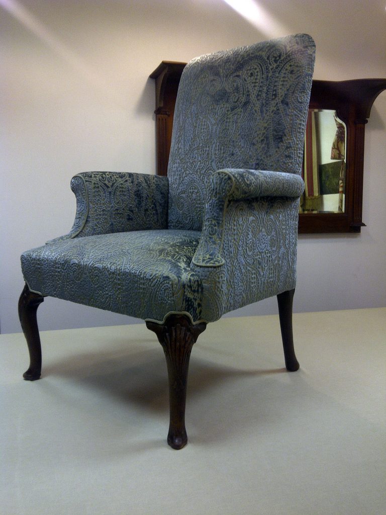 High Back Armchair London Upholsterers